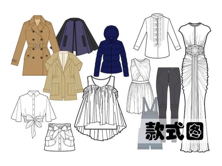 服裝款式圖 女裝設計的藝術與靈魂